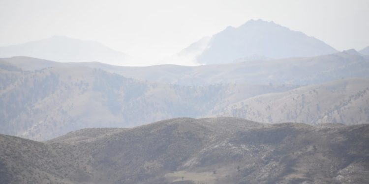 Sîdekan’a hava saldırısı sonrası yangın çıktı