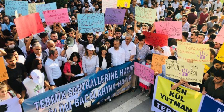 Silopiya’da Termik santrale karşı yurttaşlar eylemde