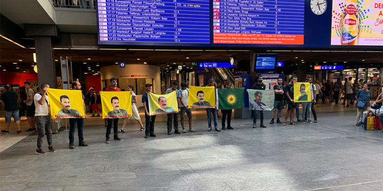 Güney Kürdistan için Bern’de sivil itaatsizlik eylemi