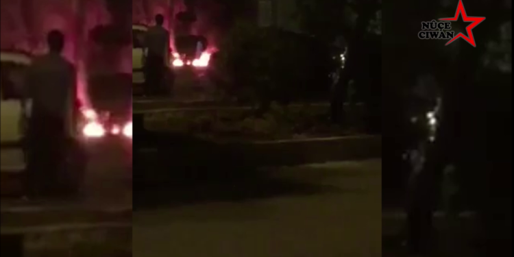 SON DAKİKA – Süleymaniye’de Şehit Helmet İntikam Biriminden Molotoflu Eylem