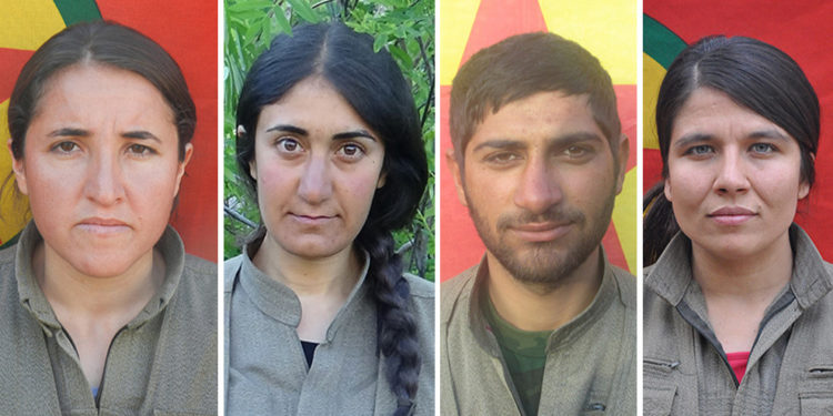 HPG, Tendürek’te şehit düşen gerillaları andı