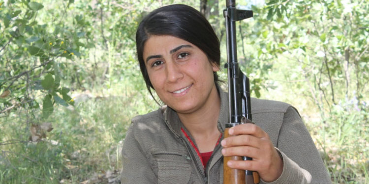 YJA Star gerillası Amara Hiwaroj son yolculuğuna uğurlandı