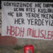 HBDH milislerinden bomba düzenekli pankart eylemi