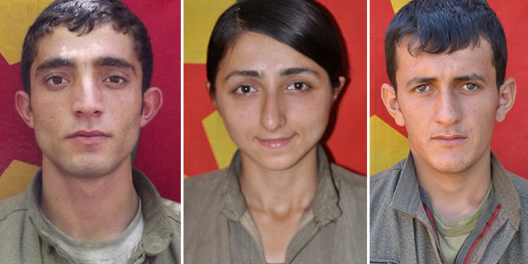HPG, şehit düşen 3 gerillayı andı