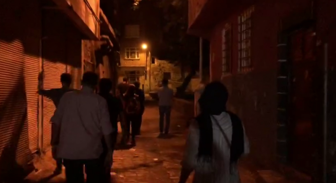 Amed’de gençlik öncülüğünde yürüyüş eylemi