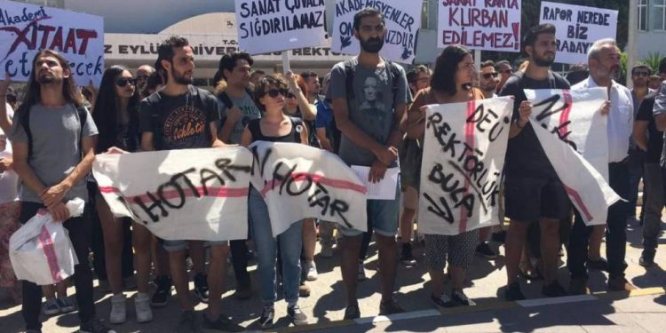 GSF’nin taşınmasına karşı öğrenciler nöbette