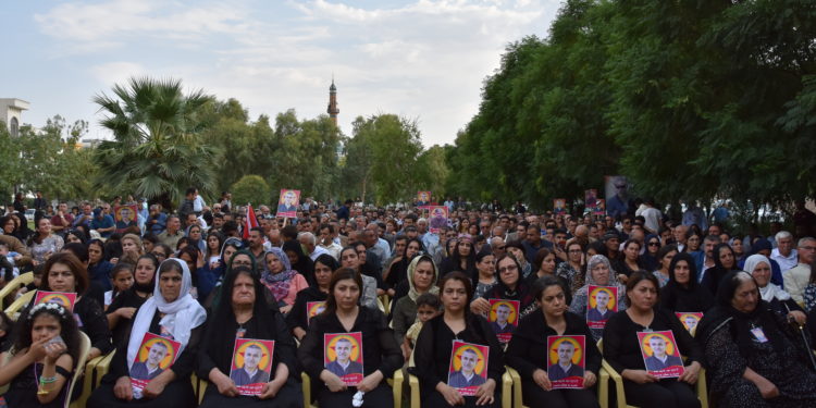 Şehit Helmet Süleymani’ye de anıldı