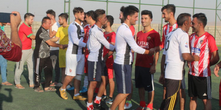Şengal’de gençliğin futbol turnuvası coşkulu bir şekilde sona erdi
