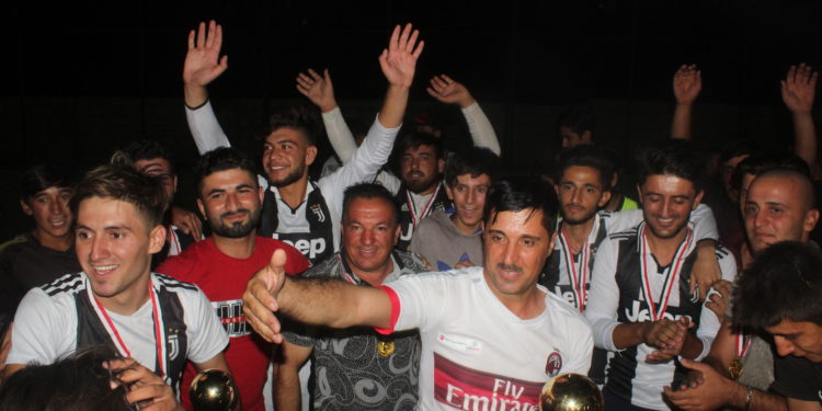 Şengal’de gençliğin futbol turnuvası coşkulu bir şekilde sona erdi