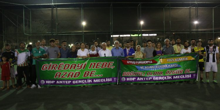 Dîlok’da ‘Bağımlı olma özgür ol’ futbol turnuvasının şampiyonu belli oldu