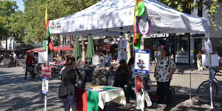 Bonn’da iki günlük çadır eylemi sona erdi