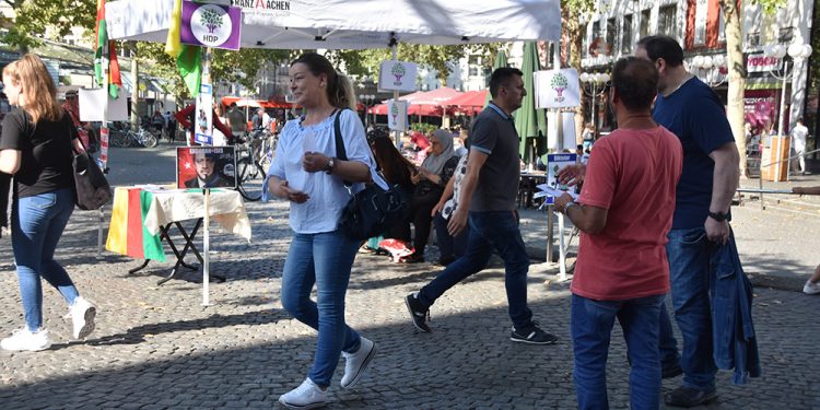 Bonn’da iki günlük çadır eylemi sona erdi