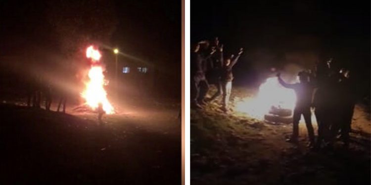 Stewrê’de gençlik öncülüğünde kayyım protestosu