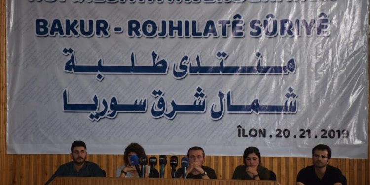 Rojava ve Kuzey Suriye Öğrencilerinin çalıştayı başladı