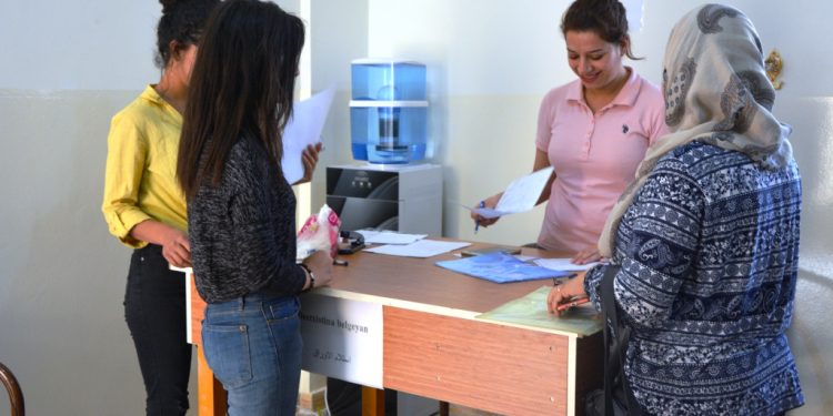 Kobanê Üniversitesi’nde kayıtlar başladı