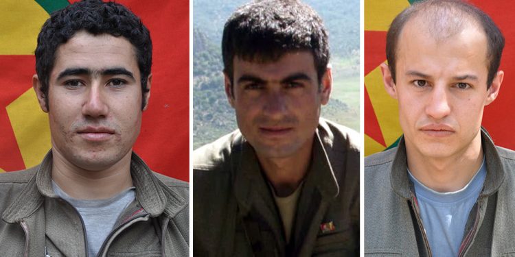 HPG, Qileban’da şehit düşen 4 gerillayı andı