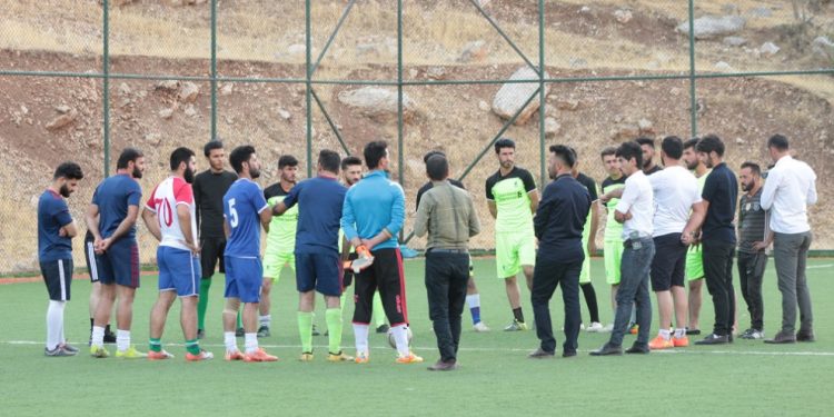 Qendîl’de gençlerin futbol turnuvası sona erdi