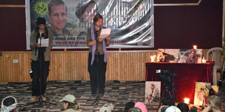 Enternasyonalist Gençler şehitleri andı