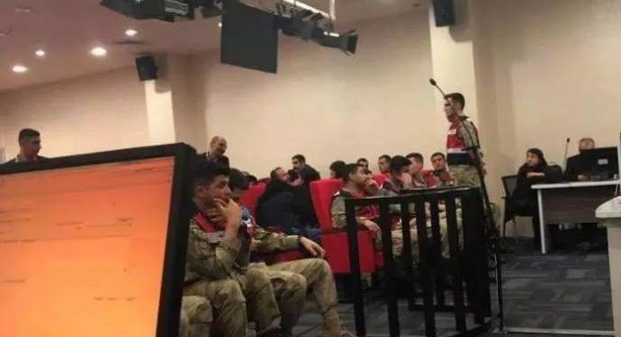 Nisêbîn davasında “Bijî Serok Apo” sloganı atan tutukluya saldırı!