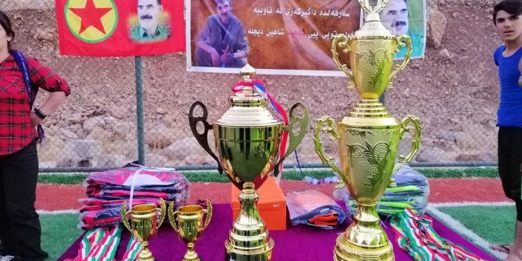 Qendîl’de gençlerin futbol turnuvası sona erdi