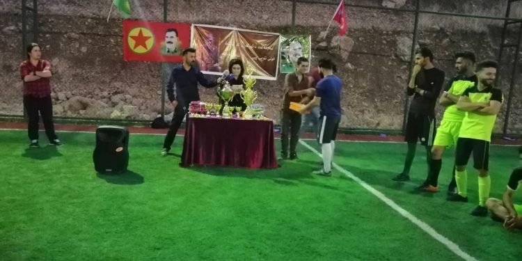 Qendîl’de gençlerin futbol turnuvası sona erdi