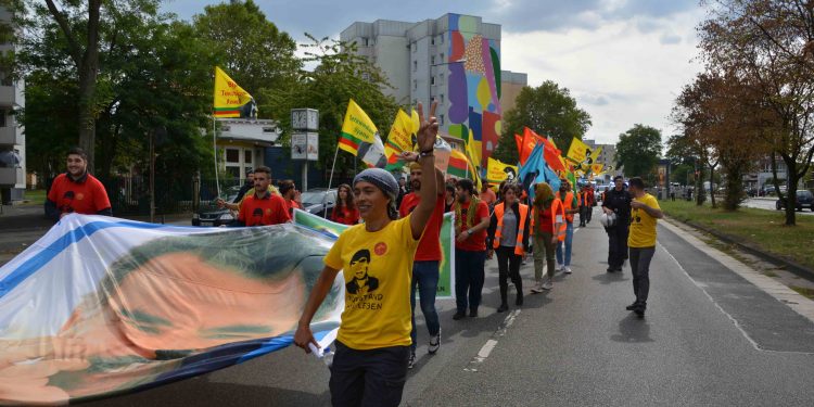 “Rêber APO’yla yürüyen gençlik faşizmi yenecektir” – Uzun Yürüyüş’te 3. gün sona erdi