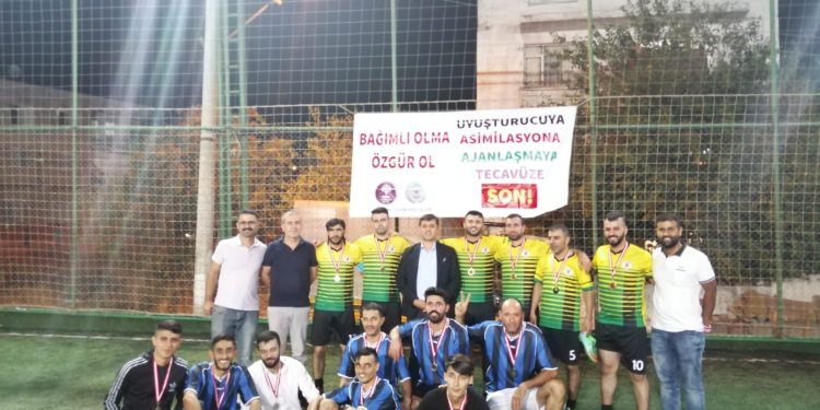 Gençliğin futbol turnuvası sona erdi
