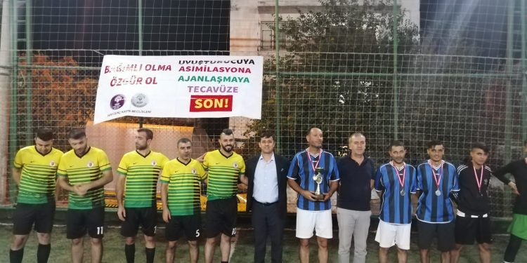 Gençliğin futbol turnuvası sona erdi