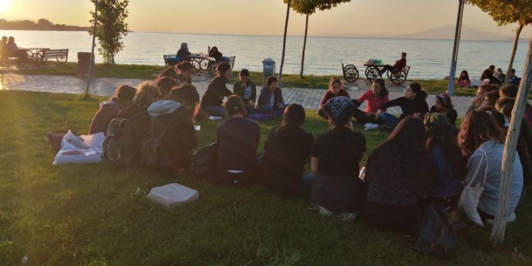 Genç kadınların etkinliği coşkulu bir şekilde sona erdi