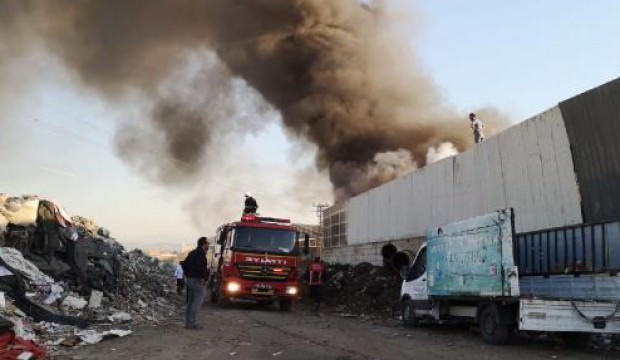 Bursa’da fabrika yangını!
