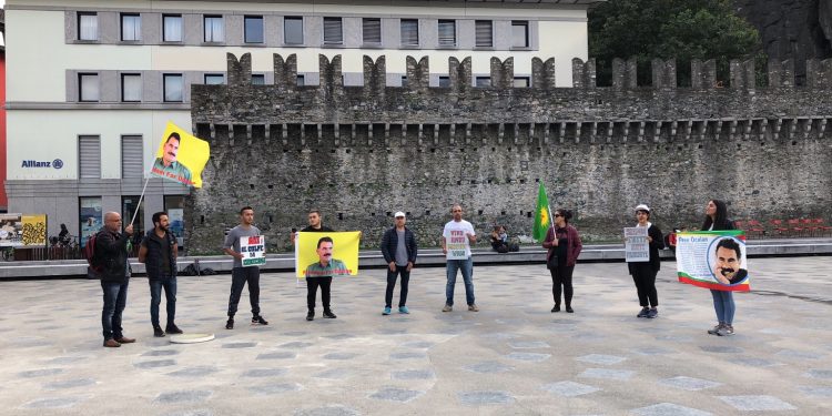 İsviçre’nin Ticino kantonunda gençlerden eylem