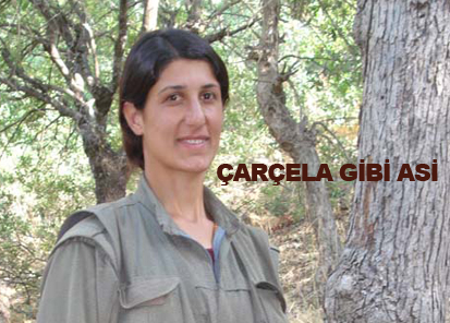 Çarçela gibi asi olan Rojbin yoldaşa