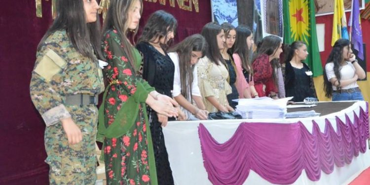 3’üncü Mexmûr Genç Kadın kongresi sona erdi