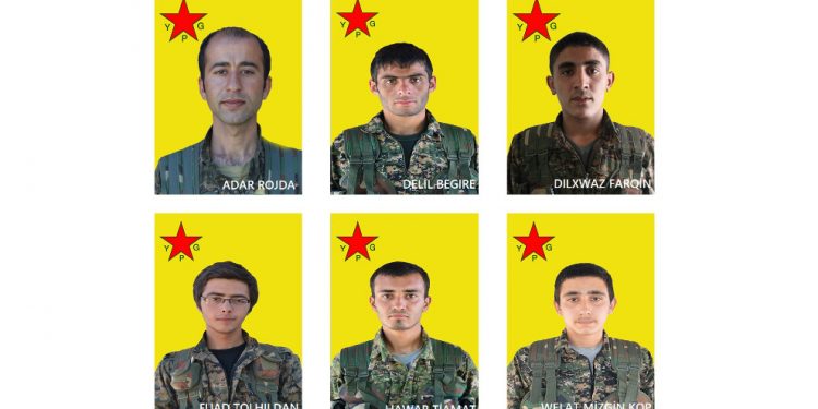 YPG: 2015-2016’da şehit düşen 6 yoldaşımızı saygıyla anıyoruz