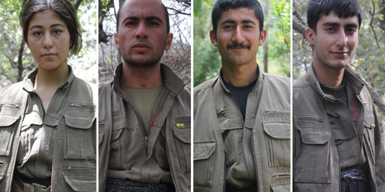 HPG Heftanin’de şehit düşen dört gerillayı andı