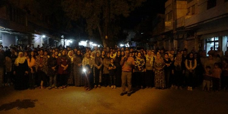 Dêrîk halkı sivil katliamlarını kınadı