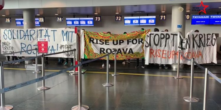 YENİLENDİ – Basel Havalimanı’nda sivil itaatsizlik eylemi