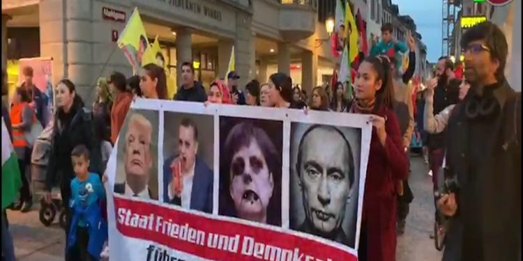 Winterthur’da Onur Direnişi’ne destek eylemi