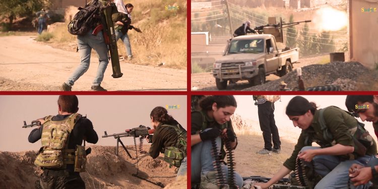 Cenga Rojava Direnişinden yeni görüntüler