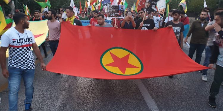 Yunanistan’da Kürdistanlılar işgale karşı yürüdü