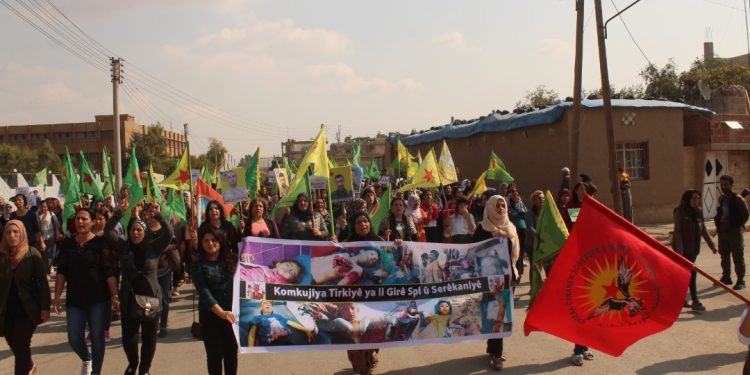 Qamişlo halkı: ‘Türk işgaline hayır’