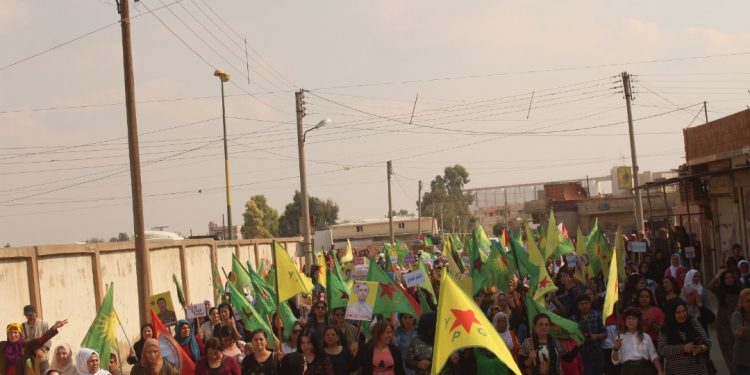 Qamişlo halkı: ‘Türk işgaline hayır’