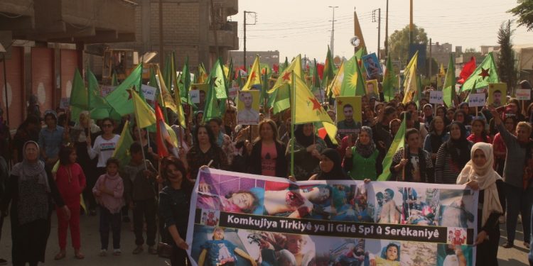 Qamişlo halkı: ‘Türk işgaline hayır’