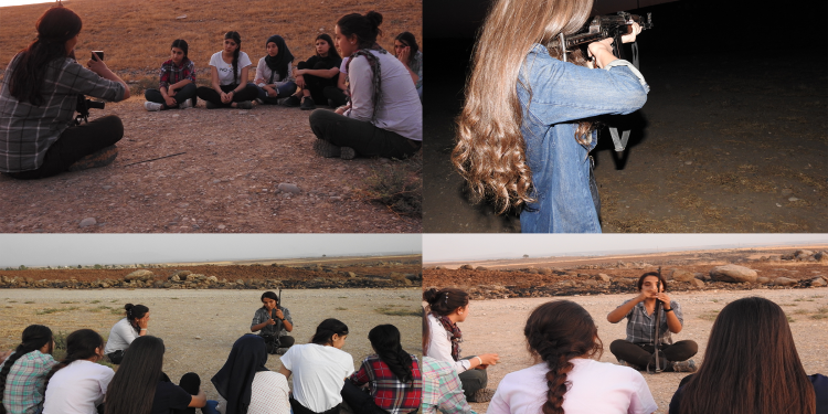 Genç kadınlar özsavunma eğitimi alıyor