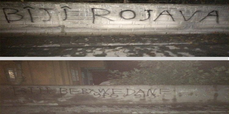 Elîh’de İntikam Biriminden işgale karşı eylemler