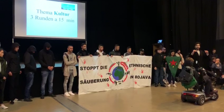 TCŞ Hannover’den belediye başkanlığı seçimi görüşmelerinde eylem