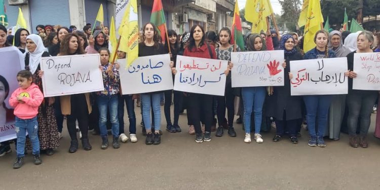 Cizîr Bölgesinde Dünya Rojava Gününü coşkuyla kutlandı