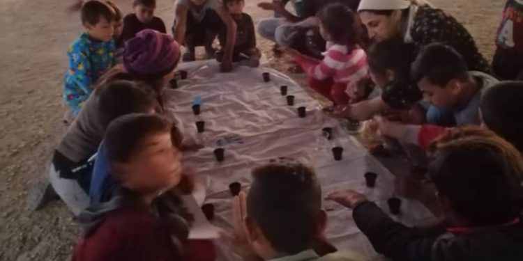 Çocukların gülüşü ölümü bir kez daha yendi