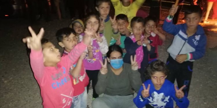 Çocukların gülüşü ölümü bir kez daha yendi