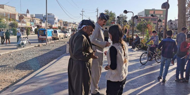 Gençlerden Türk Malı Boykot kampanyasına ilişkin stant